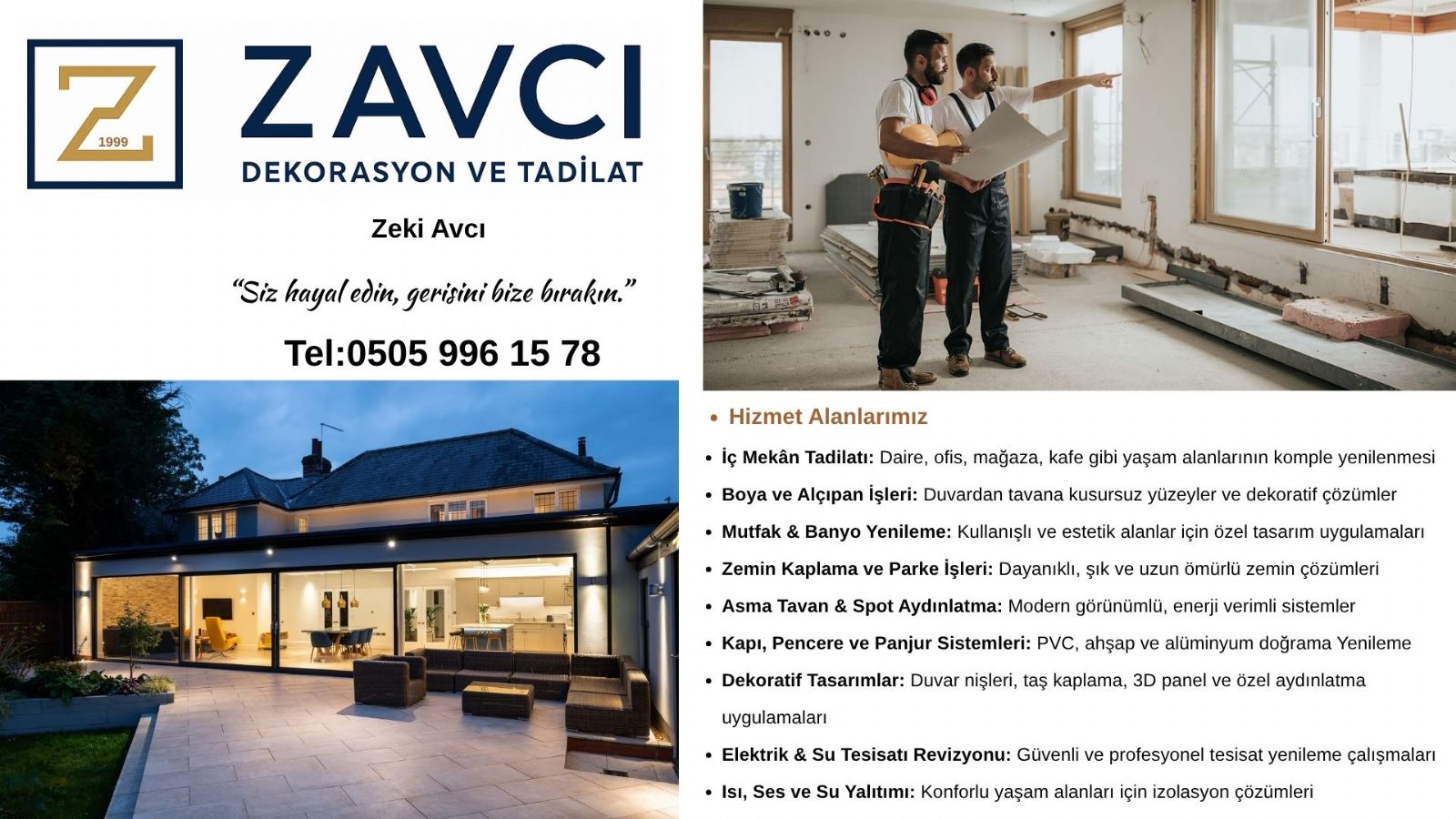 Ortaca komple bina tadilatı